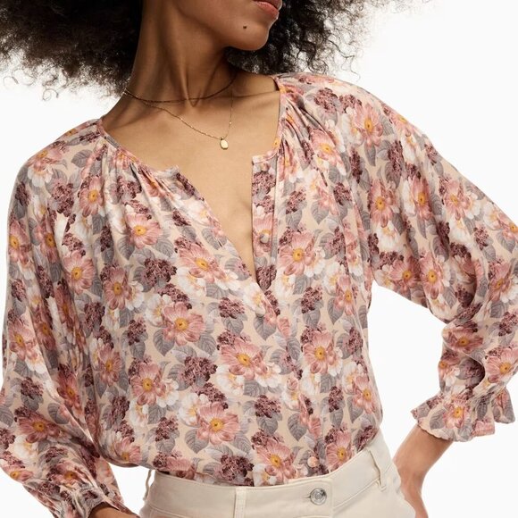 Aritzia Wilfred Sensibility Blouse- Size XXSmall - Picture 2 of 15